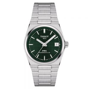 Tissot PRX Powermatic 80 esfera verde 35mm