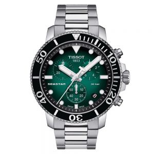 Tissot Seastar 1000  Chronograph verde 45mm