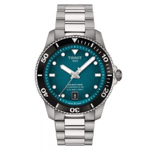 Tissot Seastar 1000 Powermatic 80 esfera turquesa 40mm