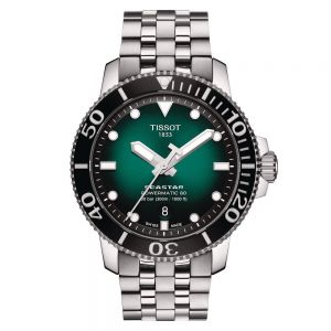 Tissot Seastar 1000 powermatic 80 verde 43mm