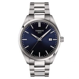 Tissot PR 100 esfera azul brazalete 40mm Chocron Joyeros