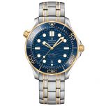 reloj_OMEGA_Seamaster_Diver_300M_esfera_azul_oro_42mm_21020422003001