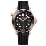 reloj_OMEGA_Seamaster_Diver_300M_esfera_negra_oro_42mm_21022422001002