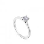 Solitario-oro-blanco-diamante-brillante - Ref J4691SB