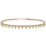 Gargantilla Choker Bubbles oro amarillo con diamantes- Ref J5145CB_Chocrón Joyeros