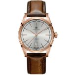 Hamilton-reloj-Precio Oficial-marron-rosa-plata