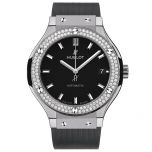 reloj mujer Hublot Classic Fusion Diamonds 38 mm caucho- Chocrón Joyeros- 565NX1171LR1104