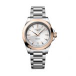 Longines Conquest Esfera Plateada 34mm