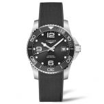 Longines Hydroconquest 39mm Acero Esfera Negra Caucho_L37804569_Chocron Joyeros distribuidor oficial