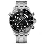 reloj hombre Omega seamaster Diver 300 cronógrafo esfera negra - Chocrón Joyeros- 21030445101001