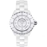 Chanel-j12-ceramica-blanca-acero-diamantes- Ref H5703