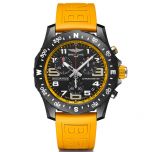 Reloj-breitling-endurance-pro-negro-caucho-amarillo-44mm-_Chocrón Joyeros_ref X82310A41B1S1