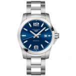 reloj hombre Longines Conquest 41 mm esfera azul- Chocrón Joyeros-L37594966