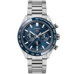 Reloj Hombre TAG Heuer Carrera Calibre Heuer 02 Chrono Acero 44mm Esfera Azul_ CBN2A1A.BA0643_Chocrón Joyeros