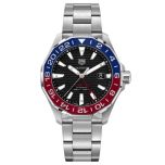 reloj hombre TAG Heuer Aquaracer Calibre 7 bisel azul y rojo- Joyería Chocrón- WAY201FBA0927