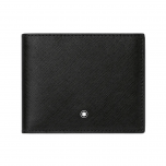 Cartera Montblanc Sartorial negra 6 tarjetas- Chocron Joyeros- 113215