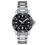 Tissot Seastar 1000 esfera negra 36mm