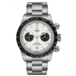 Reloj Hombre Tudor Black Bay Chrono Acero 41mm Esfera Blanca Brazalete_ 79360N-0002_Chocrón Joyeros_Distribuidor_Oficial