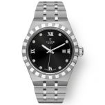 reloj señora Tudor Royal esfera negra y diamantes 28mm_Chocron Joyeros_28300/0004