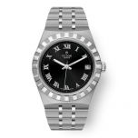 Tudor Royal 34mm acero esfera negra_ 28400-0003_Chocrón Joyeros