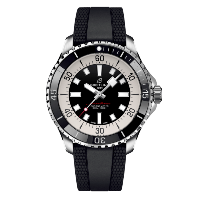 SUPEROCEAN AUTOMATIC 44 caucho negro Distribuidor oficial Chocr n