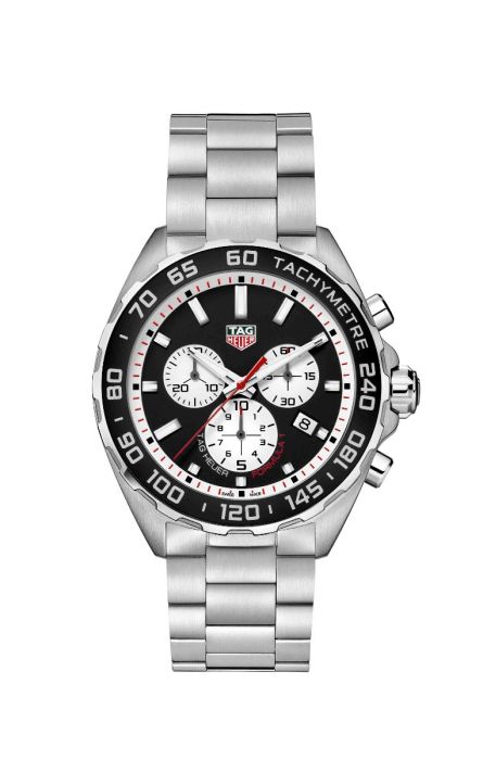 Tag Heuer Formula 1|Distribuidor oficial TAG Heuer| Chocrón Reloj Tag Heuer Formula 1 de acero, cronógrafo, para hombres