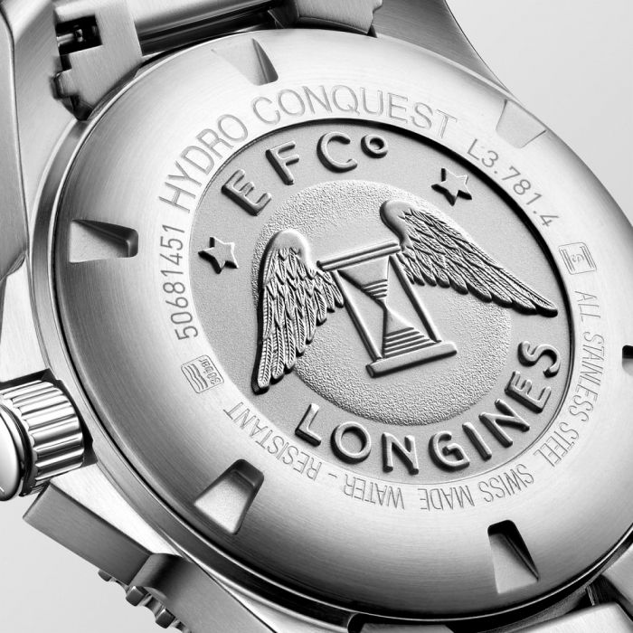Longines Hydroconquest negro bisel verde 41mm Chocr n Joyeros