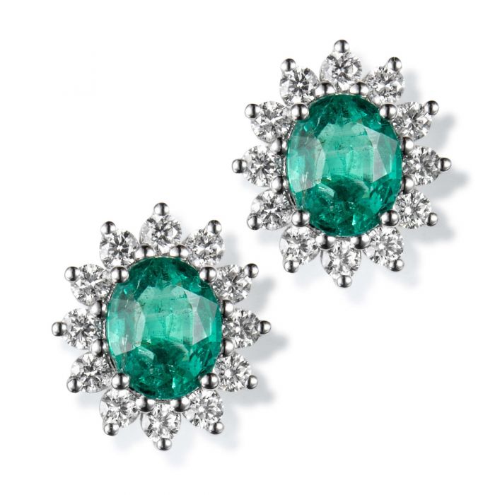 Pendientes esmeraldas el corte ingles store