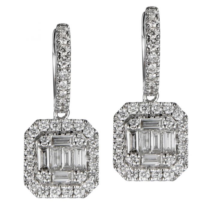 Diamantes baguette online