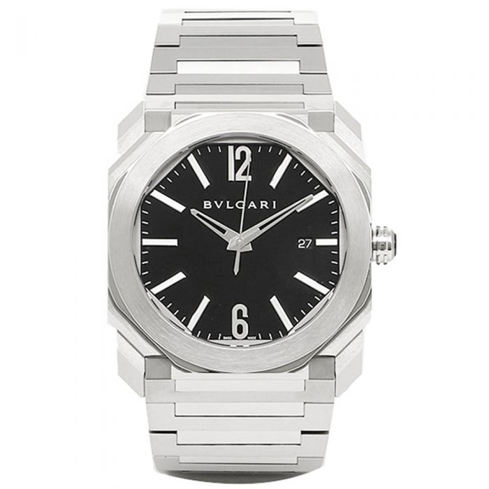 Reloj bvlgari negro hombre cheap