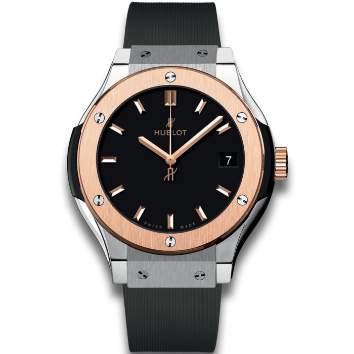 Hublot Classic Fusion titanio y oro rosa 33 mm 581NO1181RX Distribuidor oficial Chocron Joyeros
