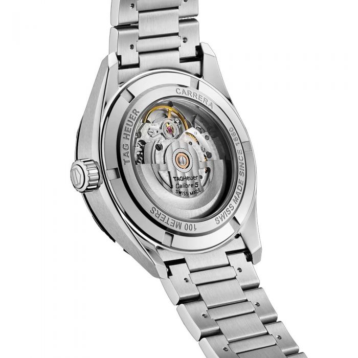 TAG Heuer Carrera Calibre 5 Autom tico 39 mm Esfera Plata