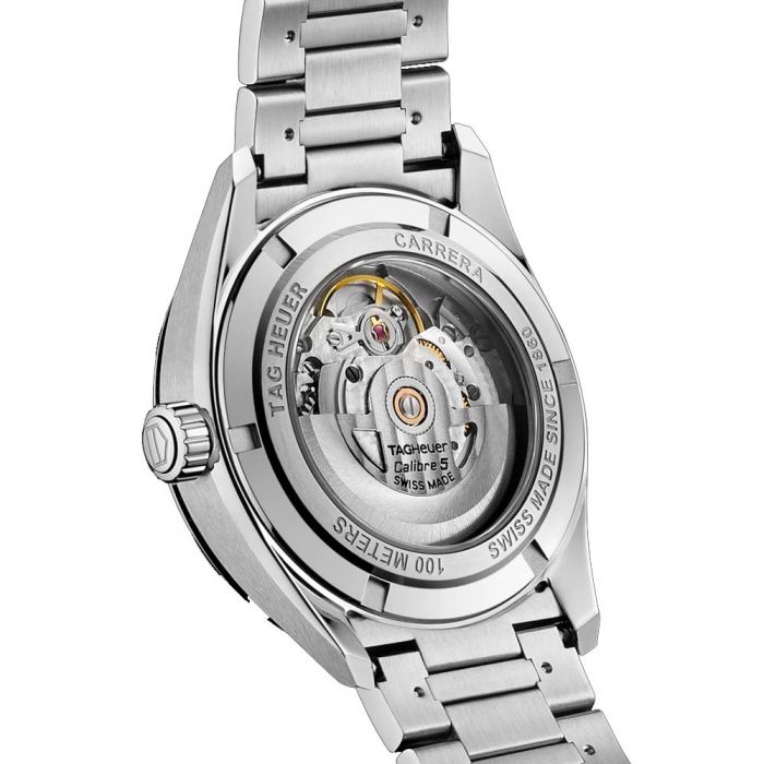 TAG Heuer Carrera Calibre 5 Automatico Day Date 41mm Azul Distribuidor oficial Chocron Joyeros