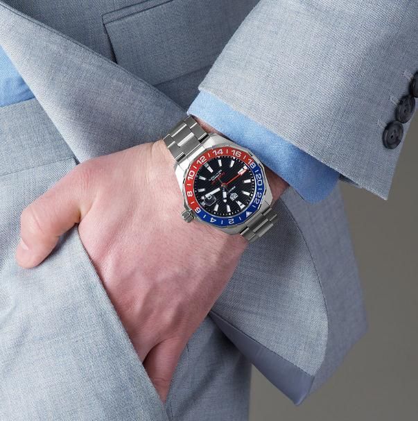 Tag heuer aquaracer calibre 7 pepsi sale