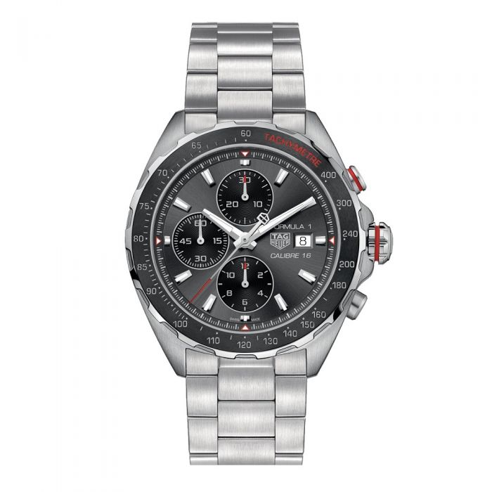 TAG Heuer Formula 1 Chronografo esfera gris 44mm Chocron Joyeros