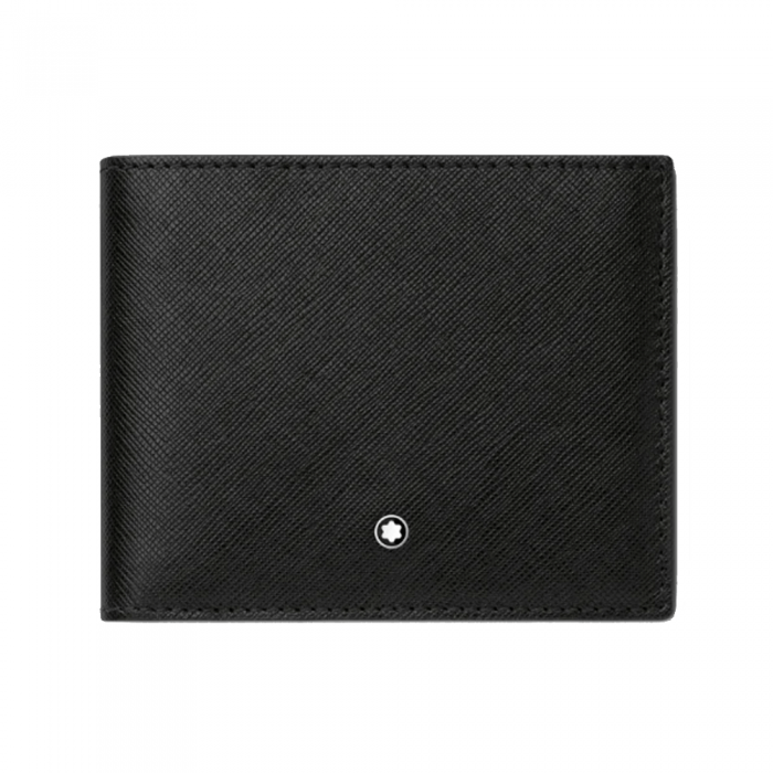 Cartera Montblanc Sartorial negra para 6 tarjetas Distribuidor