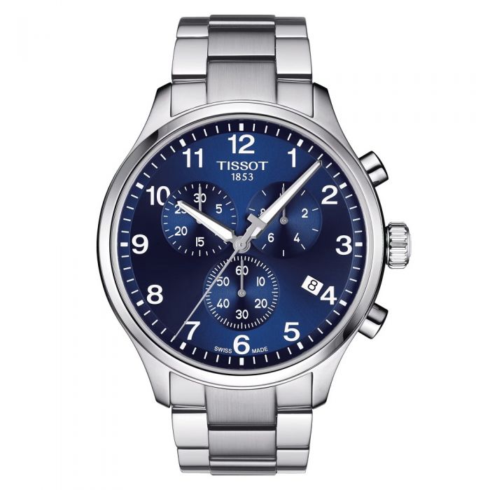Tissot Chrono XL Classic azul 45mm Chocron Joyeros