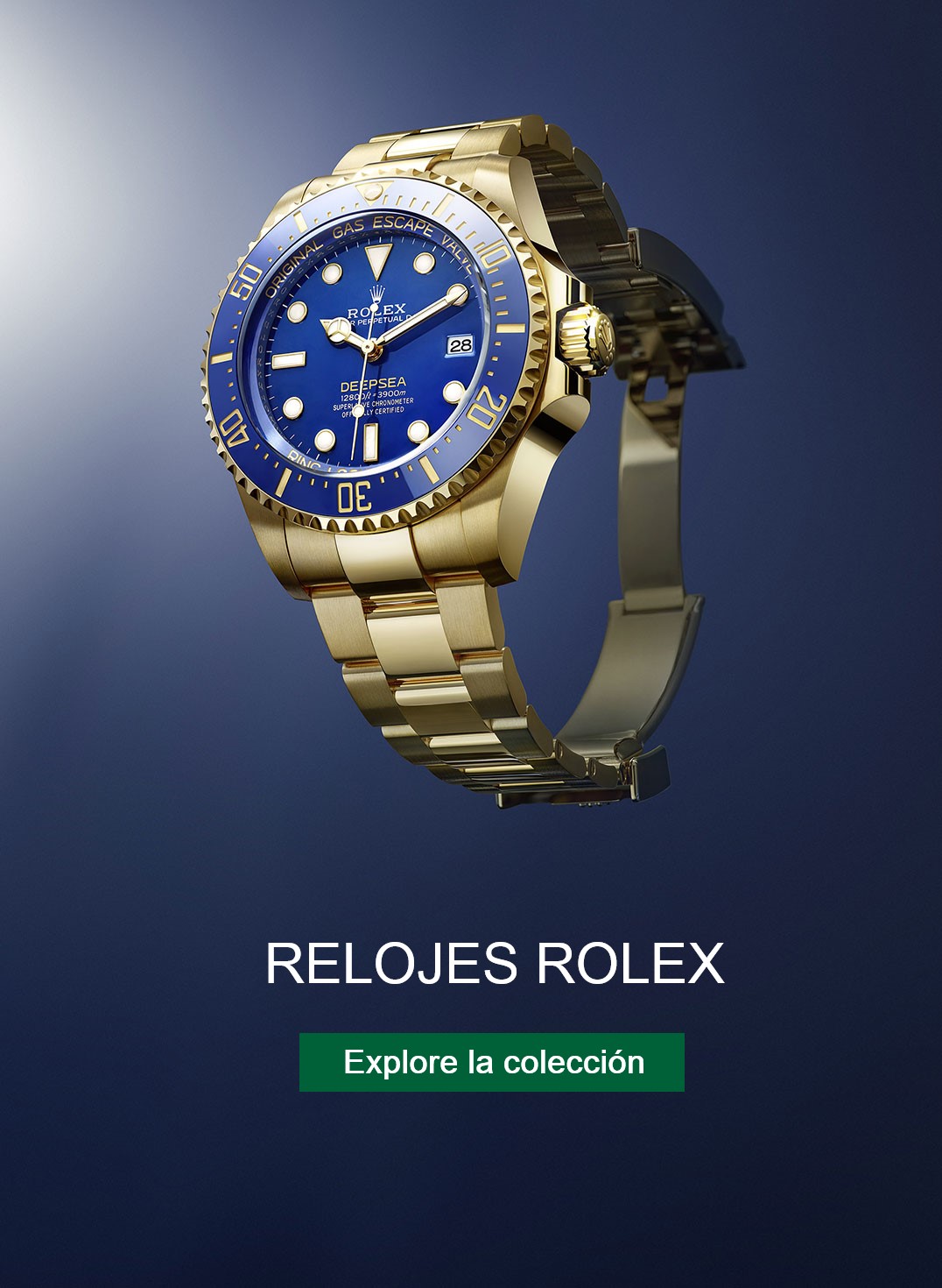 Reloj Rolex DeepSea  en el oceano