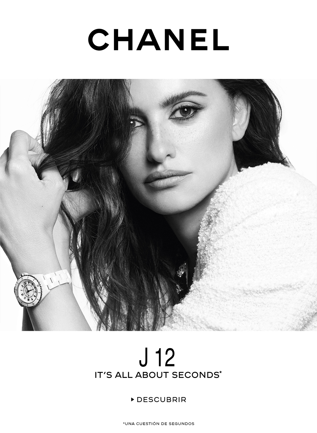 Reloj CHANEL Colección J12 Penélope cruz