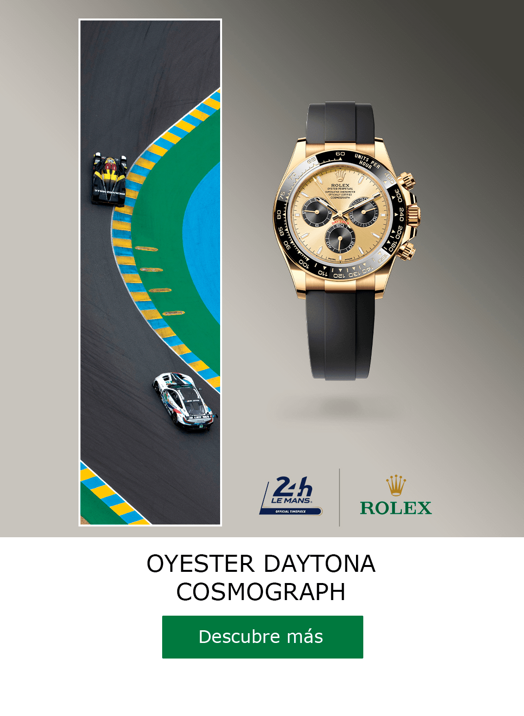 Banner Rolex OYSTER DAYTONA COSMOGRAPH