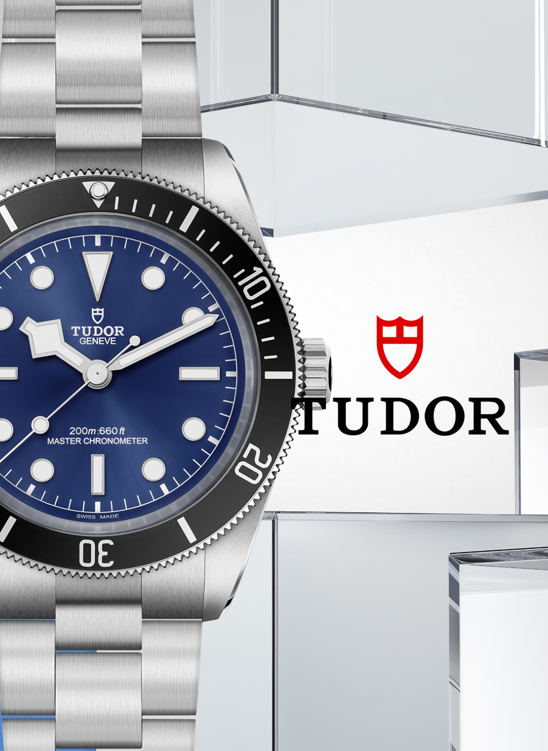 Banner reloj Tudor Black Bay 68 azul