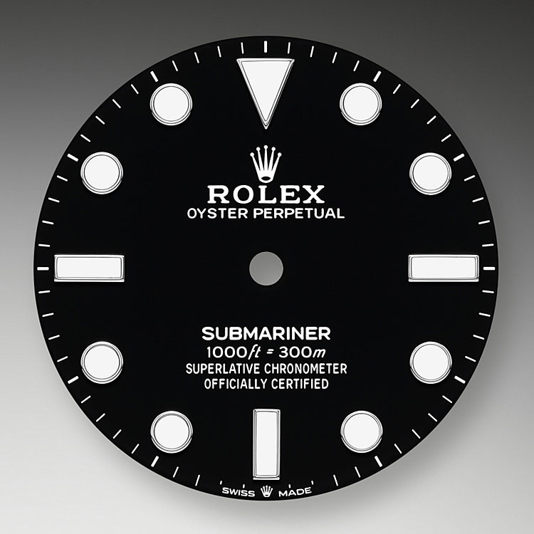 Esfera negra Rolex Submariner en Chocrón Joyeros