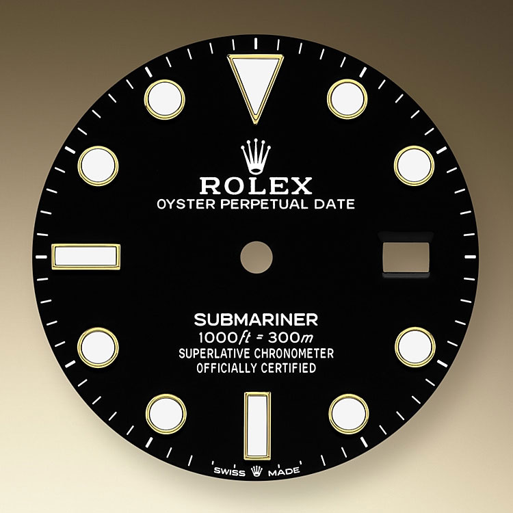 Esfera negra Rolex Submariner en Chocrón Joyeros