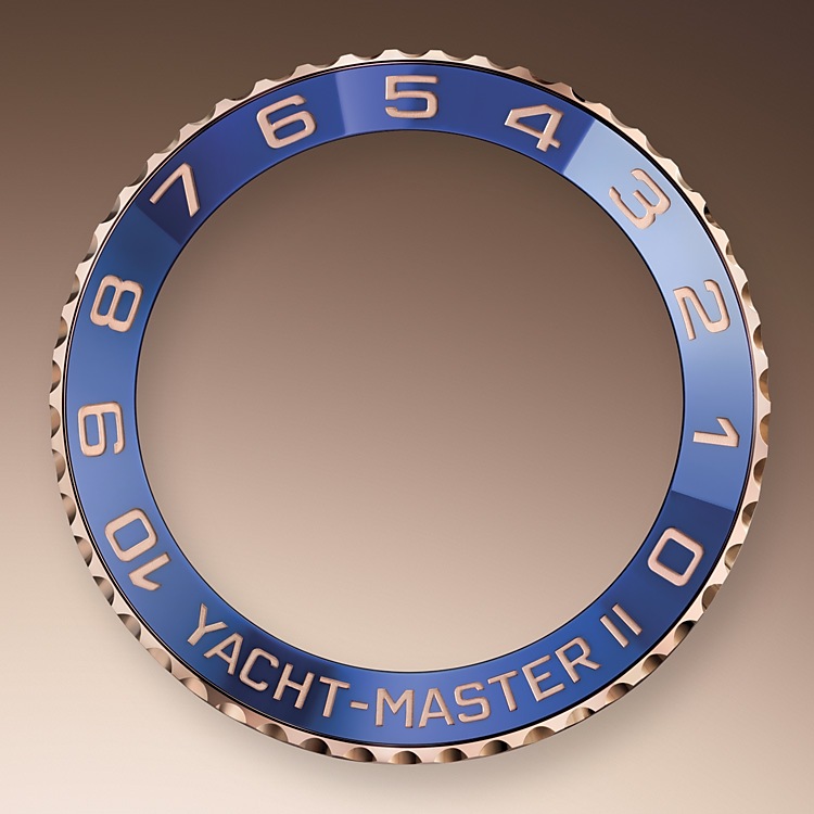 Bisel ring command reloj Rolex Yacht-Master II de acero Oystersteel y oro Everose y esfera blanca en Chocrón Joyeros