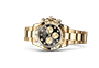 Rolex Cosmograph Daytona de oro amarillo y esfera Negro vivo y dorada engastada de diamantes en Chocrón Joyeros