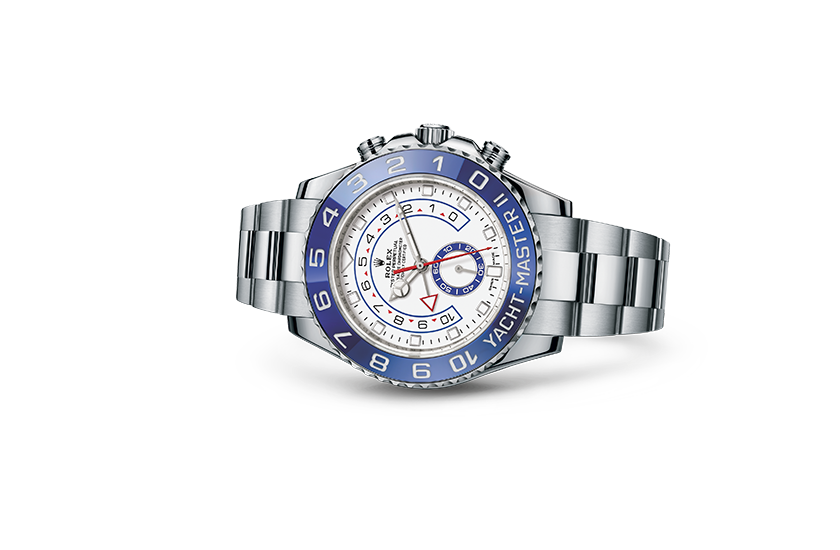 Reloj Rolex Yacht-Master II de acero Oystersteel y esfera blanca en Chocrón Joyeros