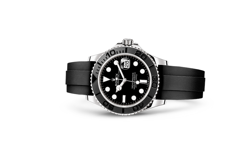 Reloj Rolex Yacht-Master 42 de oro blanco y esfera negra en Chocrón Joyeros