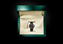 Estuche reloj Rolex Yacht-Master 42 de oro amarillo y esfera negra  Chocrón Joyeros