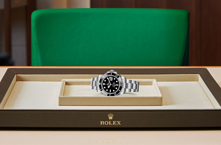 Reloj Rolex Submariner Date acero Oystersteel y esfera negra en Chocrón Joyeros