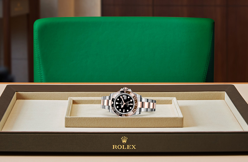 Reloj Rolex GMT-Master II acero Oystersteel, oro Everose y esfera en Chocrón Joyeros